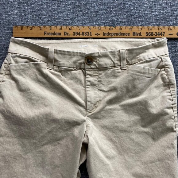 Old‎ Navy pants Women's 8 khaki Boot-Cut Stretch Causal Business Office Wear - Picture 9 of 13